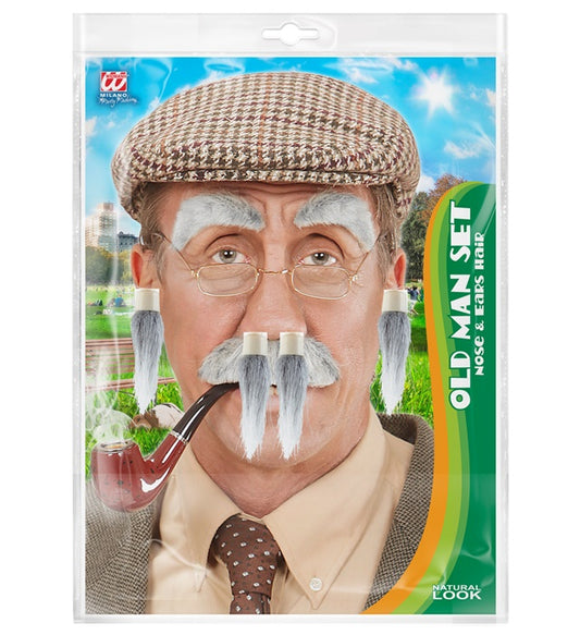 Old Man Set Nose & Ears Hair