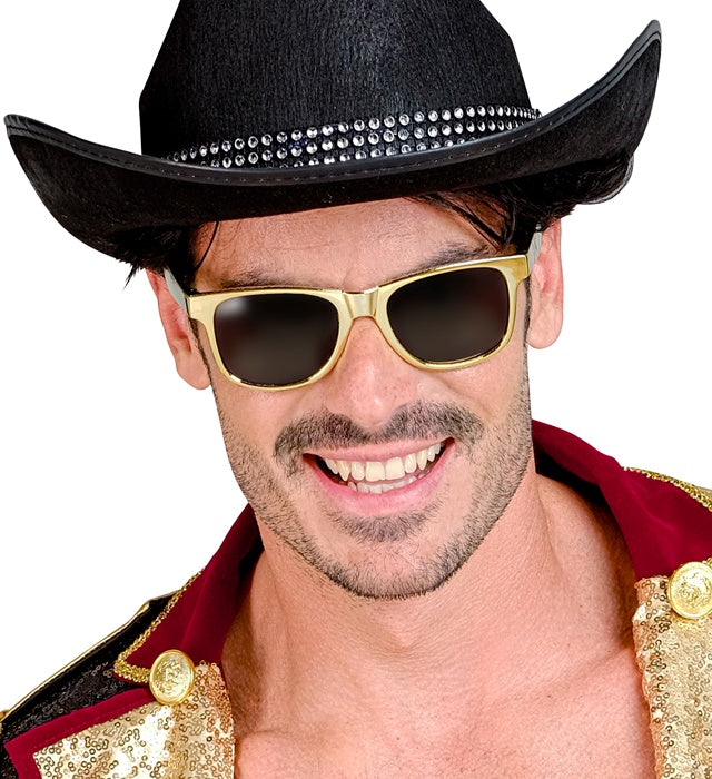 Metallic Gold Glasses