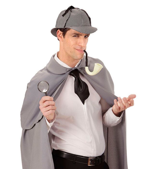 Detective Hat, Pipe, Magnifyinglens