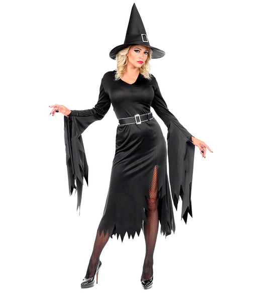 Witch Dress, Belt, Hat