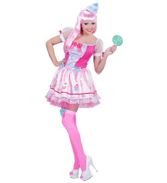 Cupcake Girl Dress, Mini Hat