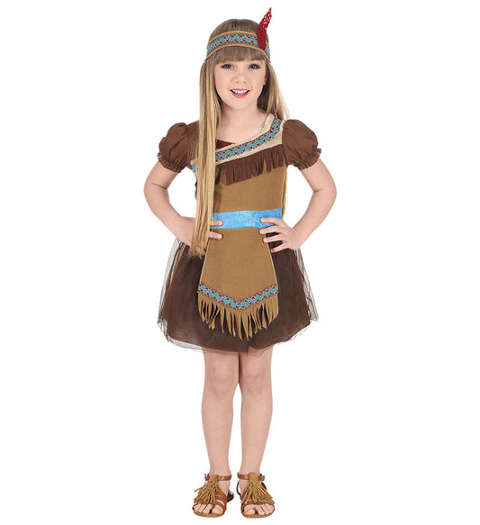 Indian Tutu Dress, Headband With Feather