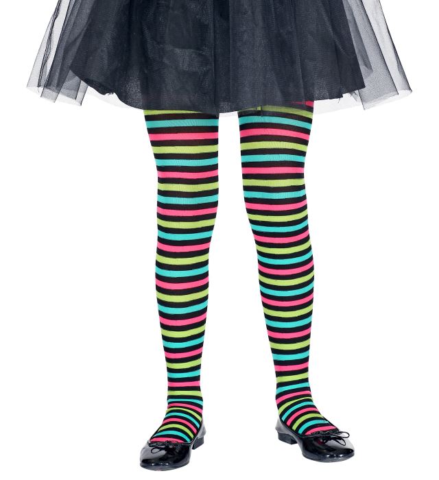 Multicolor Striped Pantyhose