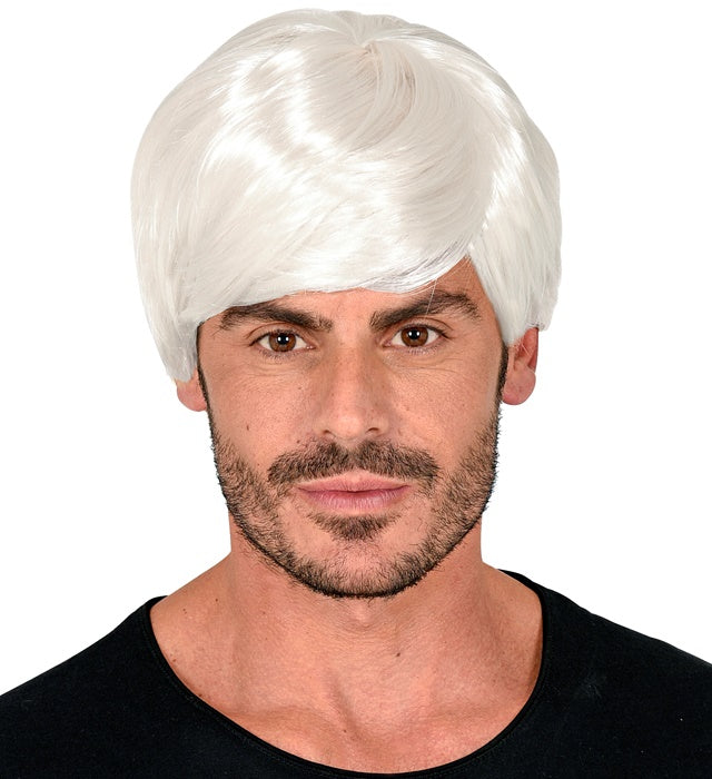 White Multicharacter Wig In Box