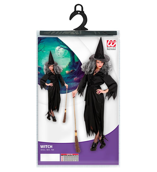 Witch Dress, Belt, Hat