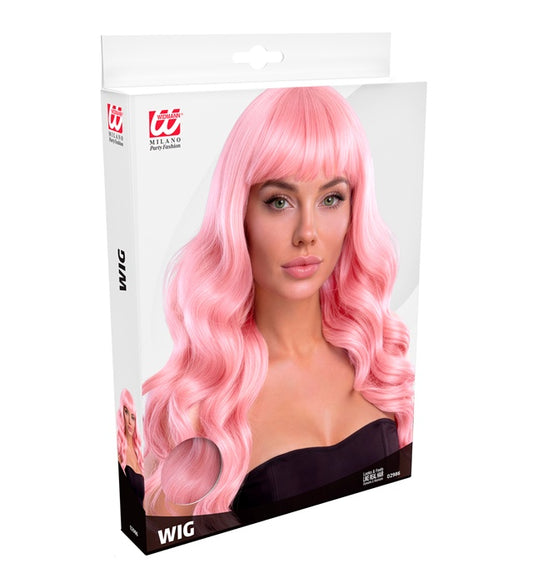 Pink Bella Wig In Box