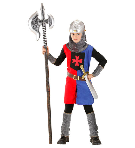 Medieval Warrior 2 Colors Ass. - Coat, Belt With Holster, Helmet