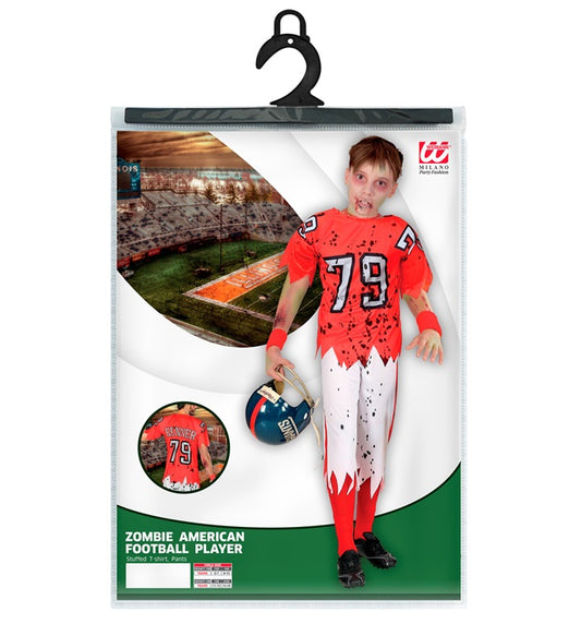 Zombie American Football Player Stuffed T-Shirt, Pants