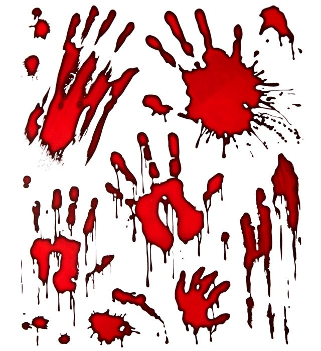 Bloody Hands Stickers