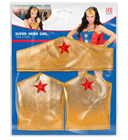 Super Hero Girl Tiara & Cuffs