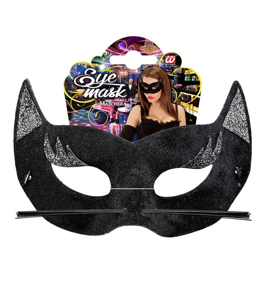 Velvet Black Panther Eyemask