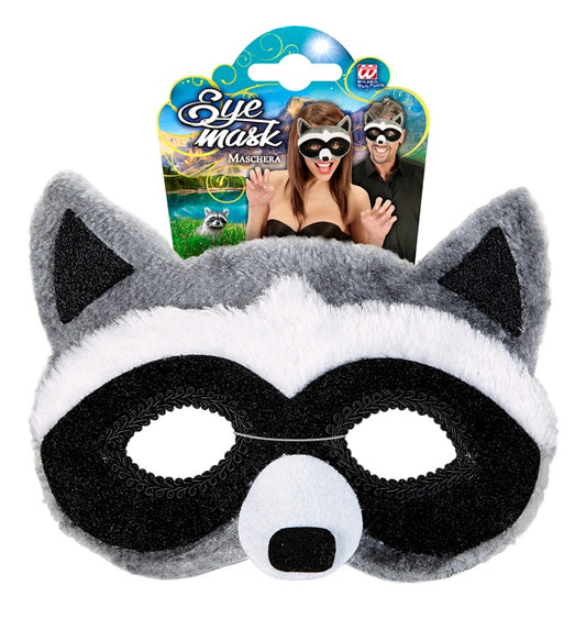 Plush Raccoon Eyemask