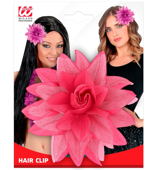 Lilac Flower Hair Clip