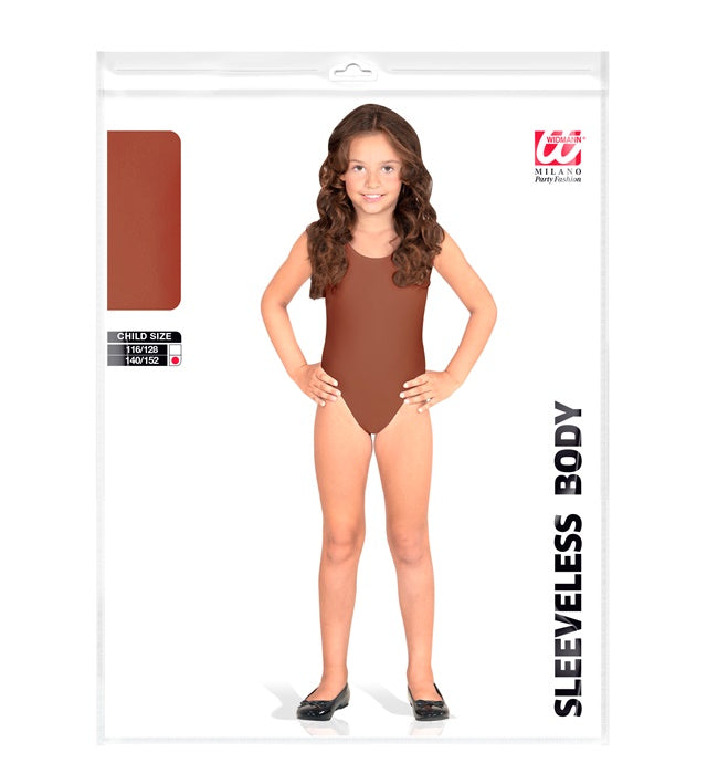 Skin Color Sleeveless Body