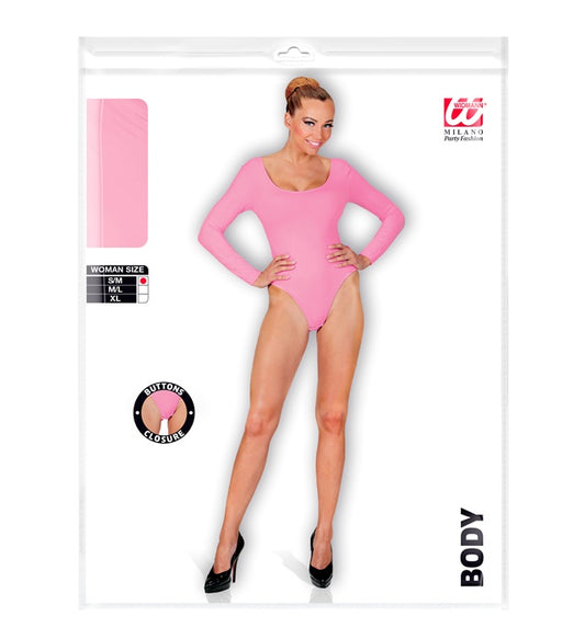 Soft Pink Body Buttons Closure