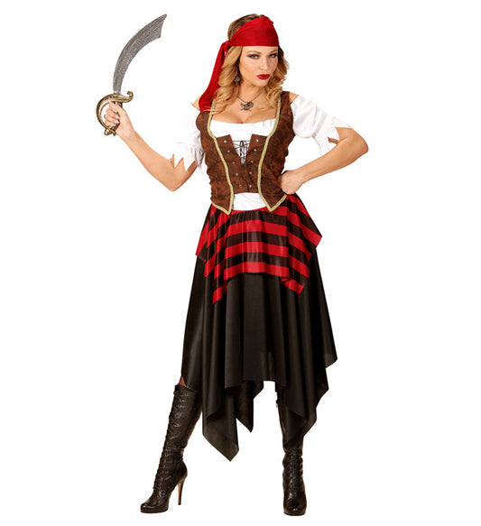 Pirate Dress, Corset, Headband