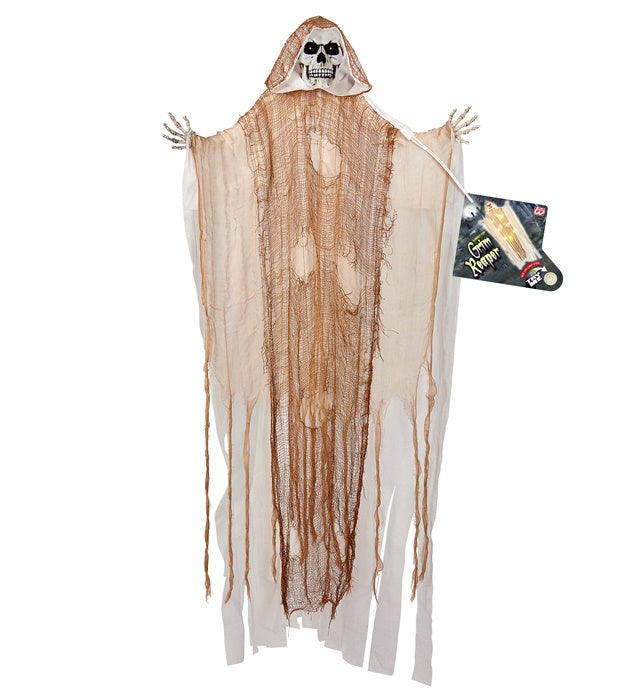 Light-Up Grim Reaper With Red Led Light Eyes 170 Cm