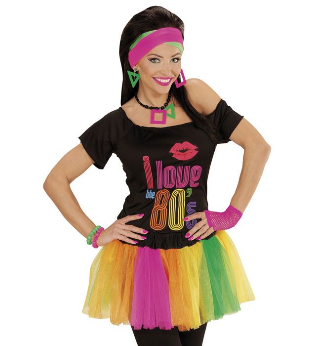 Multicolor Neon Tutu