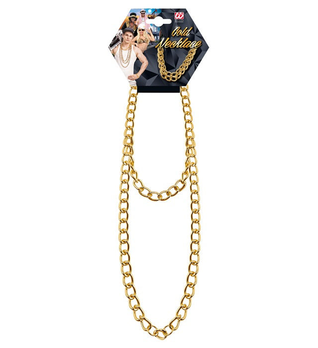 Gold Necklace 120Cm
