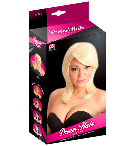 Blonde Megan Dream Hair Wig In Color Box