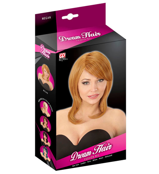 Ginger Megan Dream Hair Wig In Color Box