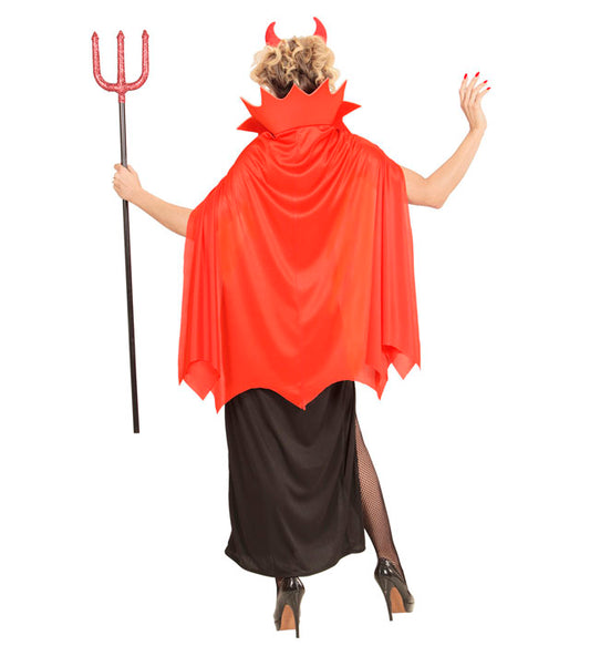 Devil Dress, Cape, Horns