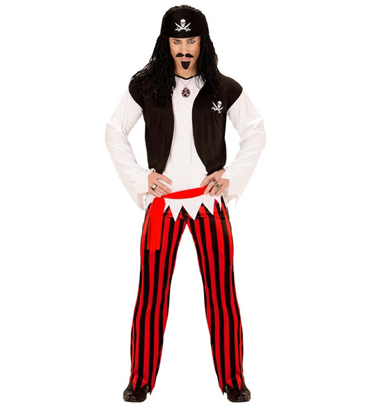 Pirate Shirt With Vest, Pants, Belt, Headband