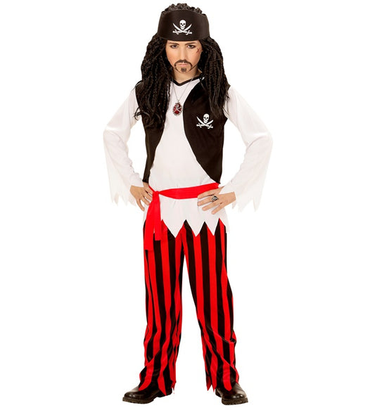 Pirate Shirt With Vest, Pants, Belt, Headband