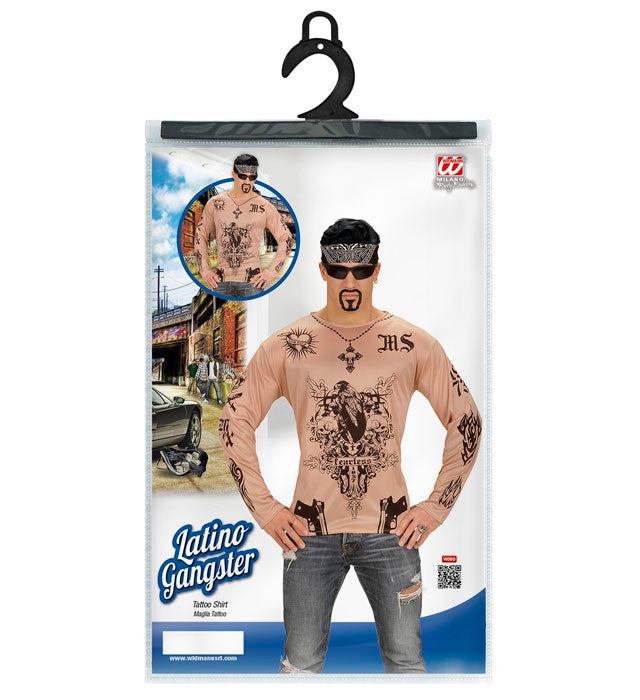 Latino Gangster Tattoo Shirt