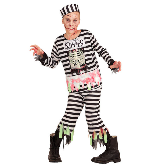Zombie Convict Coat, Pants, Hat