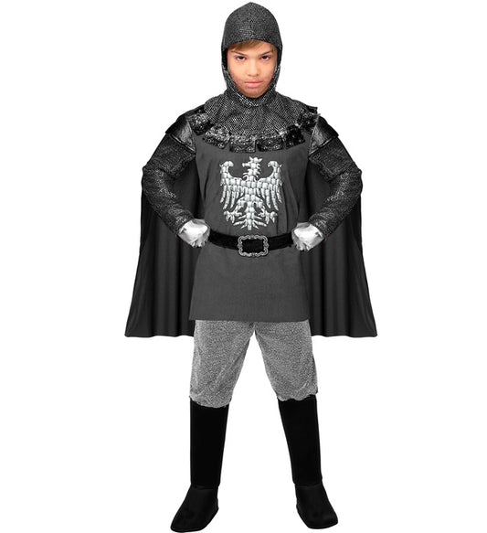 Knight Coat With Cape, Belt, Hood