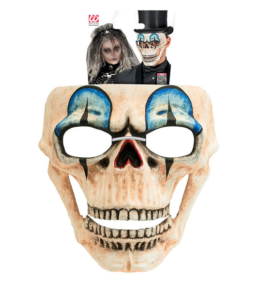 Commedia Dell'Arte Clown Skull Mask