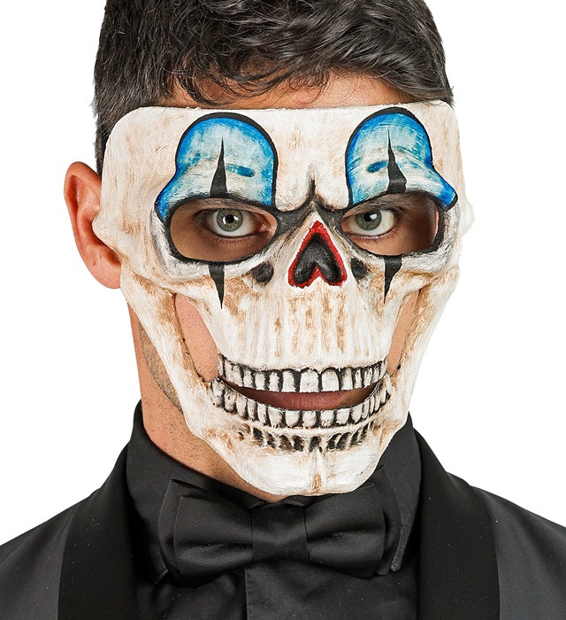 Commedia Dell'Arte Clown Skull Mask