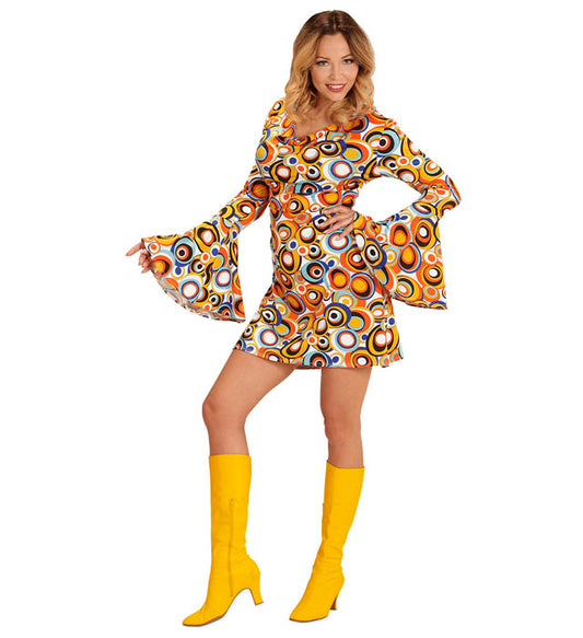 The 70S Groovy Style - Bubbles Dress