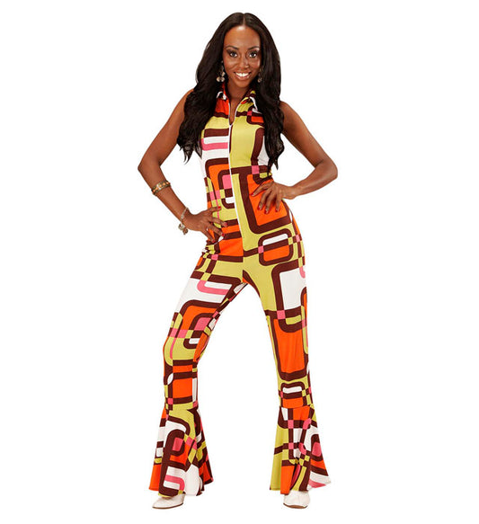 The 70S Groovy Style - Tubes Jumpsuit