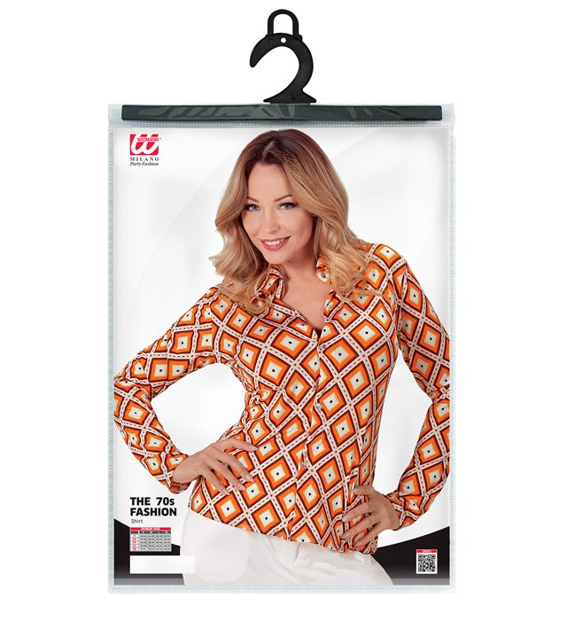 The 70S Groovy Style - Rhombus Shirt