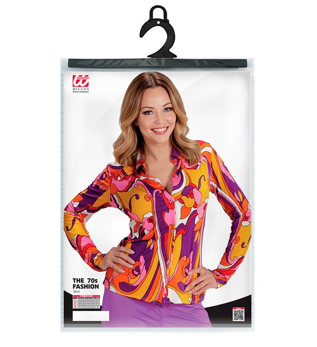 The 70S Groovy Style - Orchid Shirt