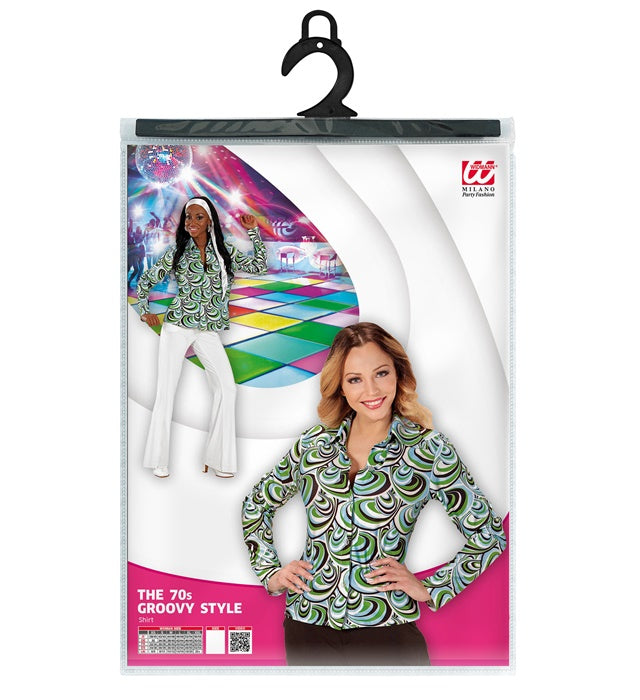 The 70S Groovy Style - Waves Shirt