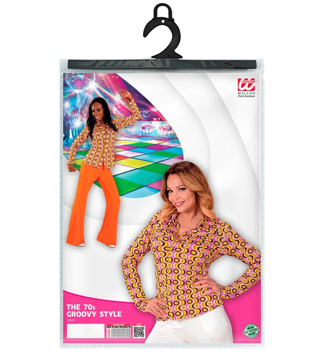 The 70S Groovy Style - Discs Shirt