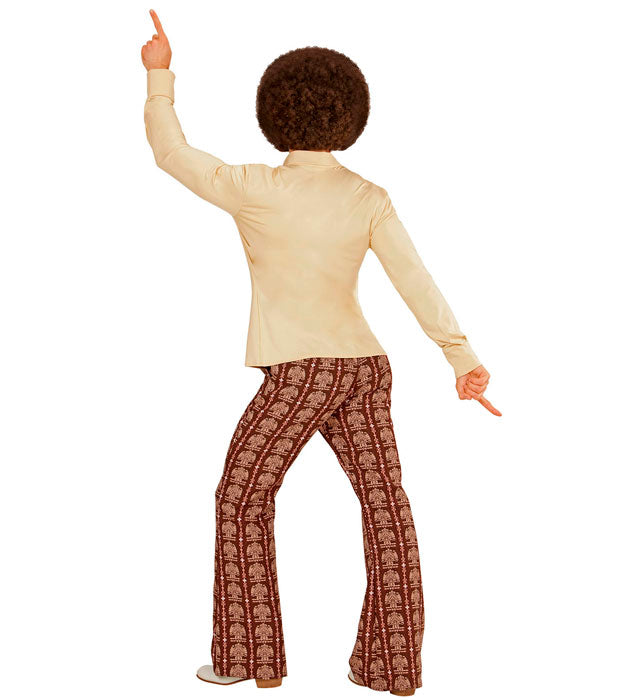 The 70S Groovy Style - Beige Shirt