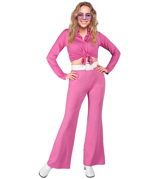 The 70S Groovy Style - Purple Pants