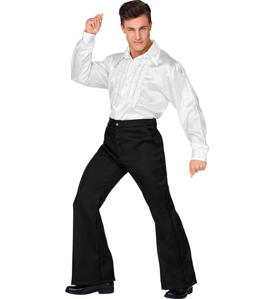 The 70S Groovy Style - Black Pants