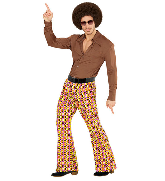 The 70S Groovy Style - Discs Pants