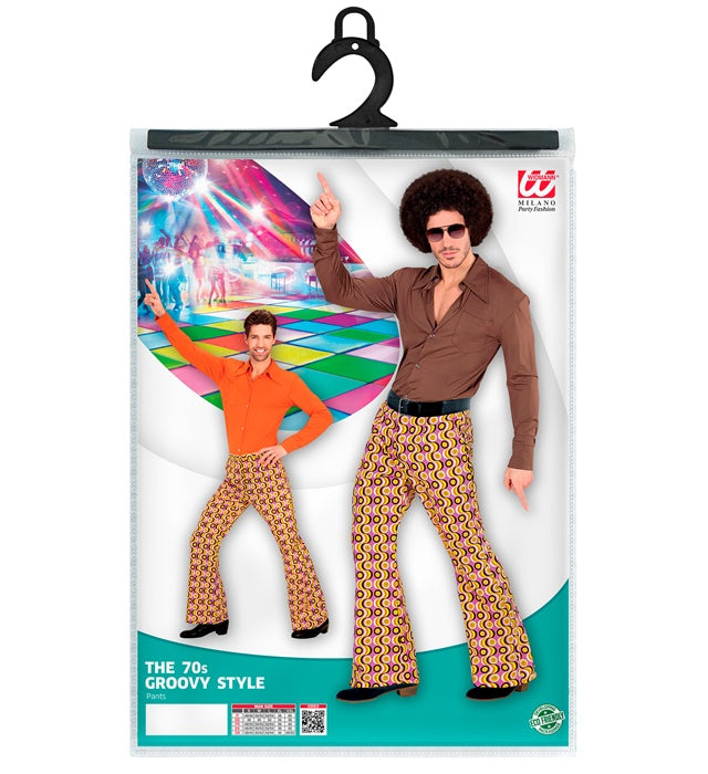 The 70S Groovy Style - Discs Pants