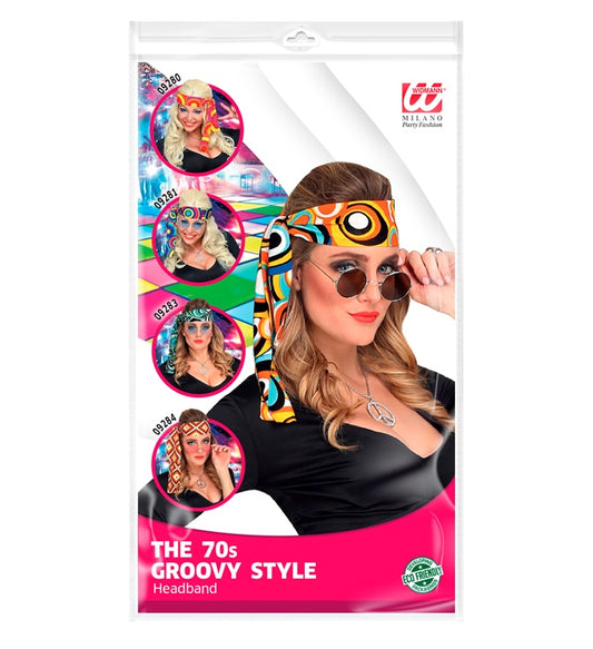 The 70S Groovy Style - Bubbles Headband