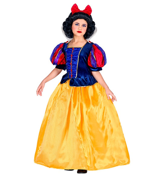 Fairy Tale Princess Dress With Wire Hoop, Cape, Hair Bow