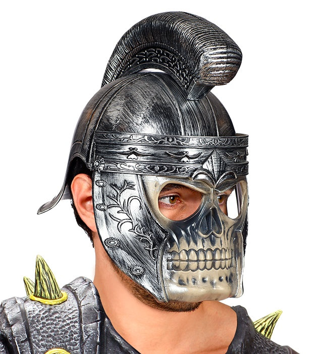 Gladiator Skull Helmet Hard Plastic