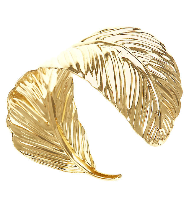 Greek-Roman-Egyptian Golden Leaf Bracelet