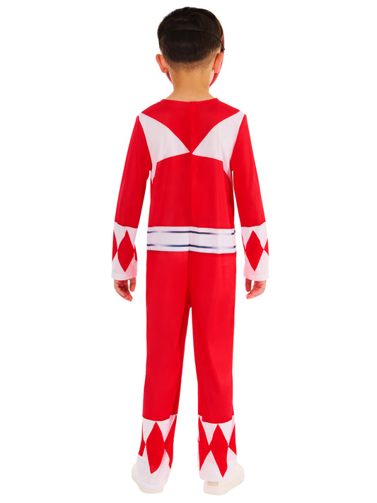 Kids Power Ranger Mighty Morphin Red Ranger Costume 2