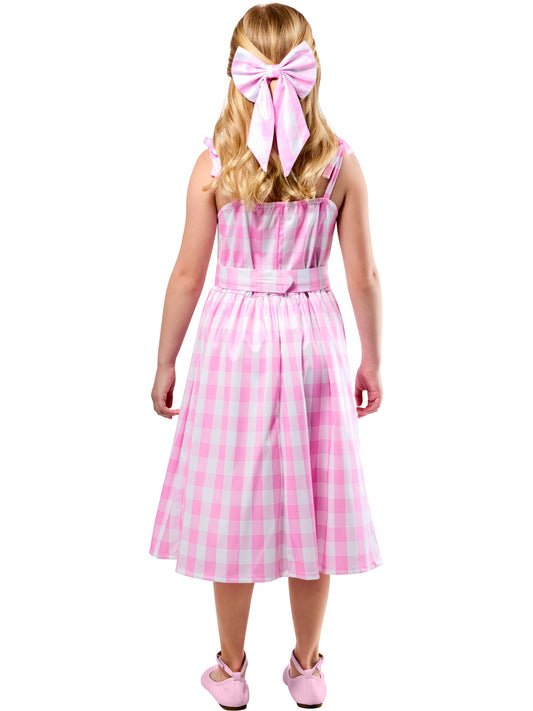 Barbie Perfect Day Cute Costume Dress in Pink from The Barbie Movie for Girls 2